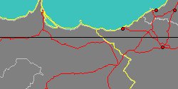 Map center:  N: 34 54' 59'' W: 2 18' 59''  - Grid: 5 - click to open