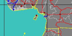 Map center:  N: 3 26' 13'' E: 8 42' 48''  - Grid: 5 - click to open