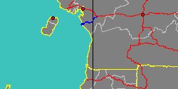 Map center:  N: 2 56' 28'' E: 9 52' 32''  - Grid: 5 - click to open