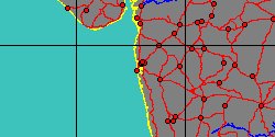 Map center:  N: 18° 58' 30'' E: 72° 49' 32''  - Grid: 5° - click to open